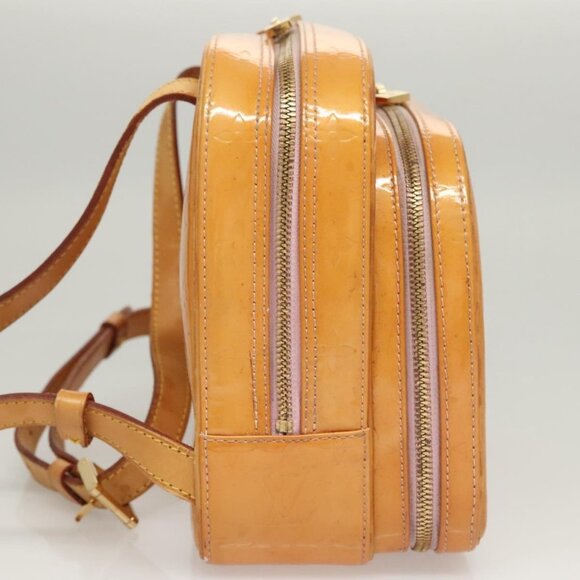 LOUIS VUITTON Vernis Marley Backpack Marshmallow Pink M91039 LV Auth 120118 - Picture 5 of 16